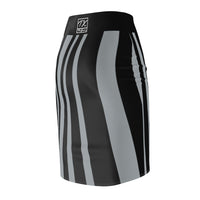 ThatXpression Fashion Vegas Savage Striped Themed Women's Pencil Skirt 7X41K