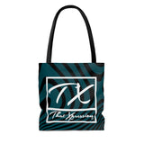 ThatXpression Gym Fit Multi Use Philadelphia Themed Swirl Green Black Tote bag H4U2