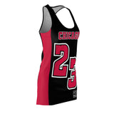 ThatXpression 23 Big Print Chicago Jersey Themed Top