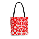 ThatXpression Fashion Red White Diamond Branded Stylish Tote bag H4U2
