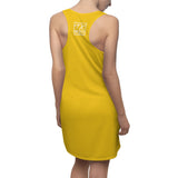 ThatXpression Fashion Yellow Enlarged Savage Racerback Dress