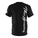 ThatXpression Fashion Signature Splash Black Unisex T-Shirt XZ3T