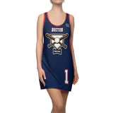 ThatXpression Fashion Boston Home Team Baseball Camo Racerback Dress