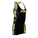 ThatXpression Fashion Pittsburgh Home Team Camo Racerback Jersey Dress