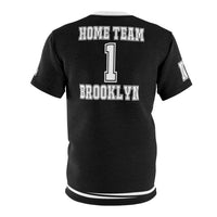 ThatXpression Fashion Home Team Brooklyn Black White #1 Fan Shirt