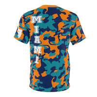 ThatXpression Fashion Ultimate Fan Camo Miami Men's T-shirt L0I7Y