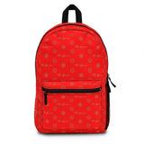 ThatXpression Fashion's Elegance Collection Red and Tan Backpack