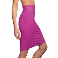 ThatXpression Fashion Pink Women's Pencil Skirt 7X41K