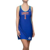 ThatXpression's Women's League Baller Liberty Racerback Jersey Themed Dress