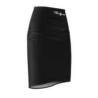 ThatXpression Fashion Black Women's Pencil Skirt 1YZF2