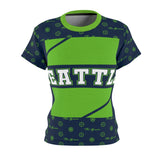 ThatXpression Elegance Women's Navy Green Seattle S12 Designer T-Shirt