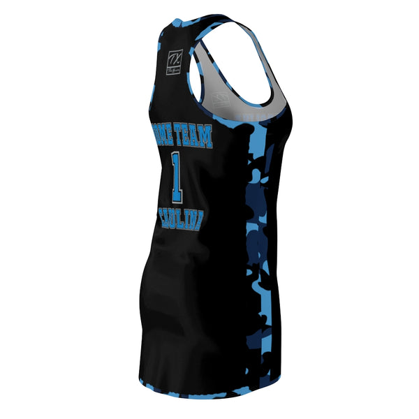 ThatXpression Fashion Carolina Home Team Camo Racerback Jersey Dress ThatXpression Fashion Carolina Home Team Camo Racerback Jersey Dress