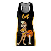 ThatXpression LA Home Team Jersey Themed Cartoon Dress