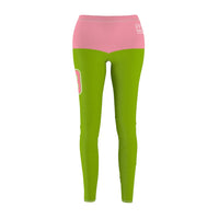 ThatXpression Ai1 Pink Green 08 Spandex Leggings