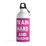 ThatXpression Distressed Motivational Gym Fitness Yoga Outdoor Stainless Water Bottle