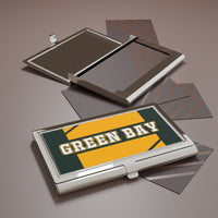 Green Bay Polished Business Card Holder