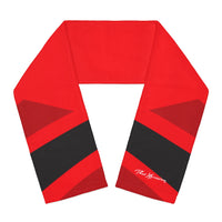 ThatXpression Fashion Designer V201 Red Black Scarf