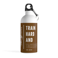 ThatXpression Train Hard Motivational Gym Fitness Yoga Outdoor Stainless Water Bottle