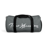 ThatXpression Fashion Train Hard & Takeover Gym Fitness Stylish Gray Duffel Bag