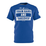 ThatXpression Fashion Train Hard Royal Unisex T-Shirt U09NH
