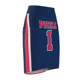 ThatXpression's Philadelphia Basketball Women's Pencil Skirt