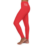 ThatXpression Fashion Red Enlarged Savage Spandex Leggings-RL
