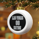 Las Vegas Nation Festive Christmas Ball Ornament With Ribbon