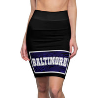 ThatXpression's Baltimore Women's Pencil Skirt