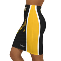 ThatXpression's Steelers Swag Women's Sports Themed Mini Skirt