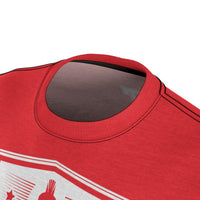 ThatXpression Train Hard & Takeover Spartan Red Unisex T-Shirt U09NH