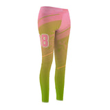 ThatXpression Ai5 Pink Green 08 Spandex Leggings