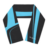 ThatXpression Fashion Designer V214 Teal Black Scarf