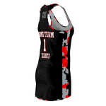 ThatXpression Fashion Atlanta Home Team Camo Racerback Jersey Dress