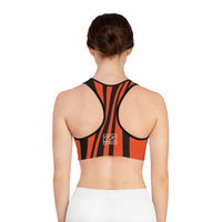 ThatXpression Cincinnati Striped Sports Bra