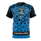 North Carolina Home Team Sports Themed I'm Back Black Teal Unisex T-shirt
