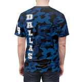 ThatXpression Fashion Ultimate Fan Camo Dallas Men's T-shirt L0I7Y