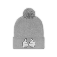 TX ThatXpression Unisex Pom Pom Fists Beanie