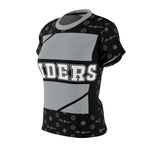 ThatXpression Elegance Women's Black Silver Raiders S12 Designer T-Shirt