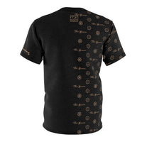 ThatXpression Fashion's Elegance Collection Black and Tan Jekyll Shirt