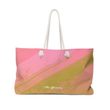 ThatXpression Fashion Stylish Pink & Green Ai5 Weekender Bag