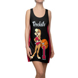 ThatXpression Rockets Home Team Jersey Themed Cartoon Dress