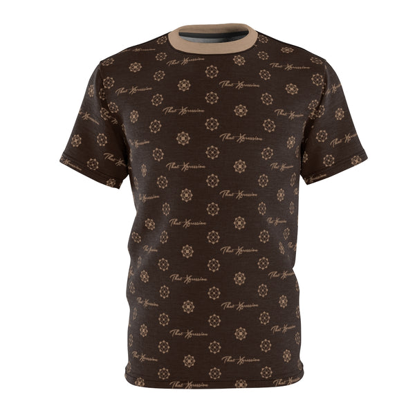 ThatXpression Fashion's Elegance Collection Brown and Tan Shirt