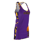 ThatXpression Fashion Los Angeles Home Team Camo Racerback Jersey Dress