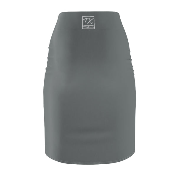 ThatXpression Fashion Gray Savage Women's Pencil Skirt 1YZF2