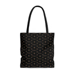 ThatXpression Fashion's Elegance Collection Black and Tan Tote Bag