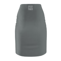 ThatXpression Fashion Gray Women's Pencil Skirt 1YZF2