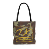 ThatXpression Gym Fit Multi Use Camo Gold Savage Themed Tote bag H4U2