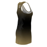 ThatXpression Fashion B2S Black Gold Designer Tunic Racerback Dress