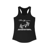 ThatXpression Fashion Fitness Train Hard & Takeover Women's Racerback Tank TT704