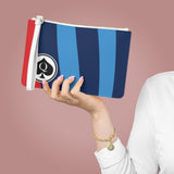 Queen Of Spades Collection Blue Red Clutch Bag